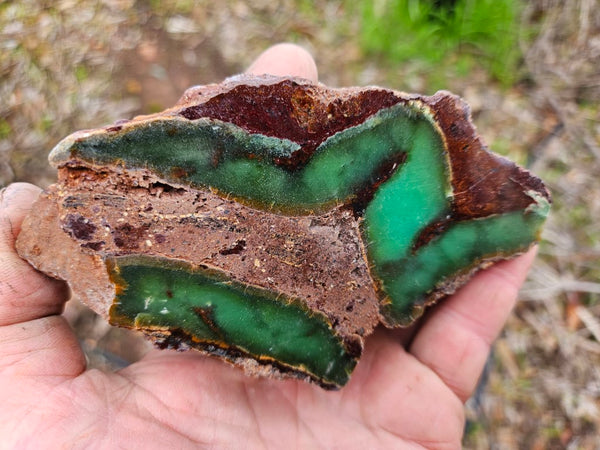 Polished  Chrysoprase  CH459