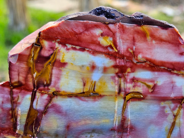 Sunset Jasper polished slab SU181