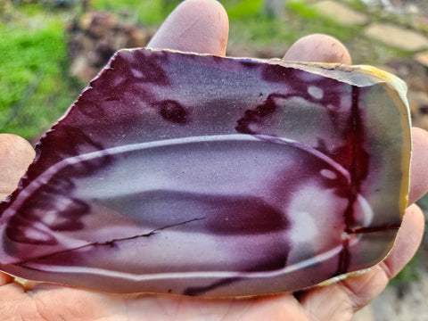 Polished Mookaite slab MK481