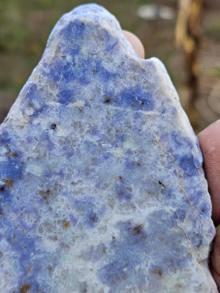 Polished Blue Lepidolite slab BL254