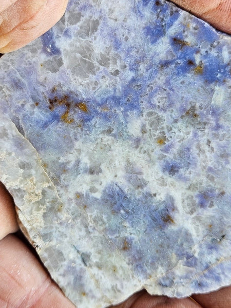 Polished Blue Lepidolite slab BL254