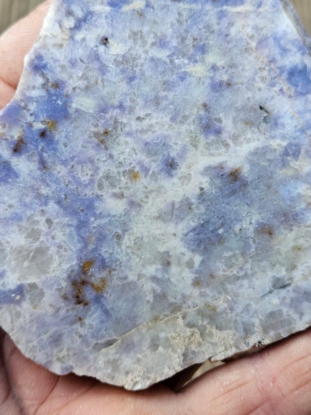 Polished Blue Lepidolite slab BL254