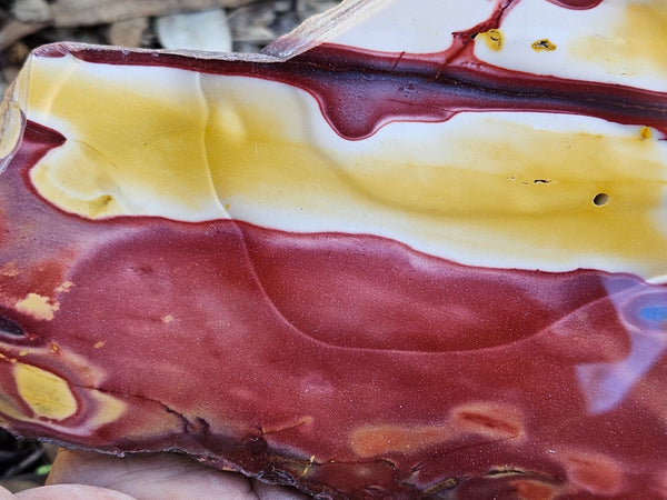 Polished Mookaite slab MK485