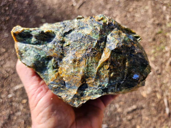 Opalised Serpentine rough.  OSR 107