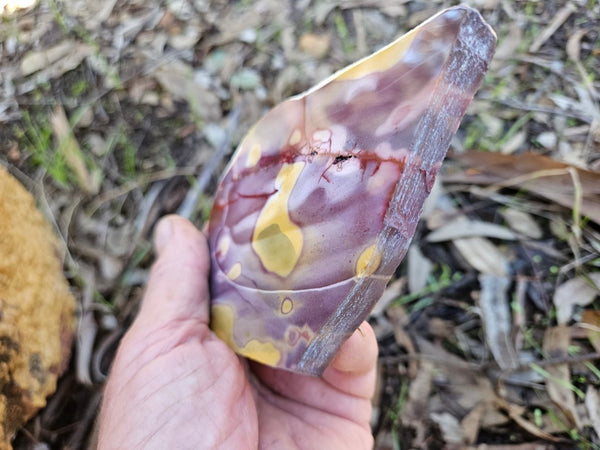 Polished Mookaite slab MK488