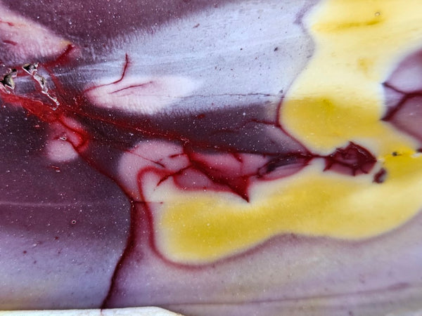 Polished Mookaite slab MK489