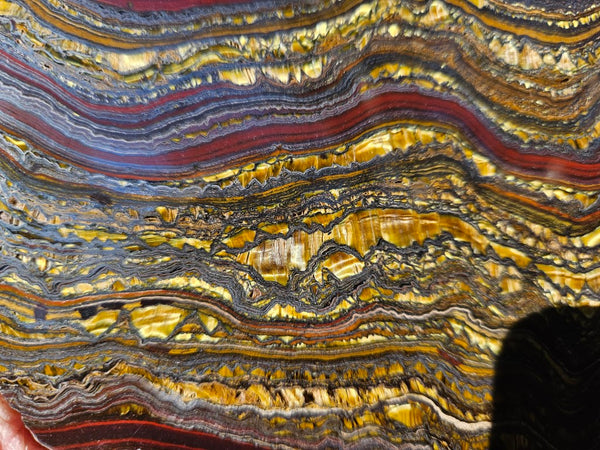 Polished Tiger Iron slab TI324