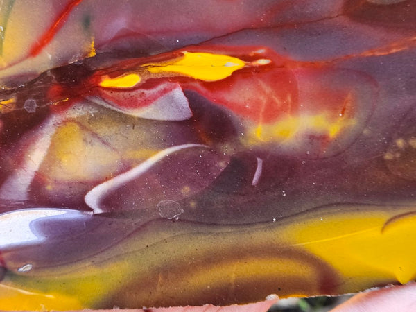 Polished Mookaite slab MK491