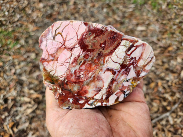 Polished Brecciated Pink Opal  POP193