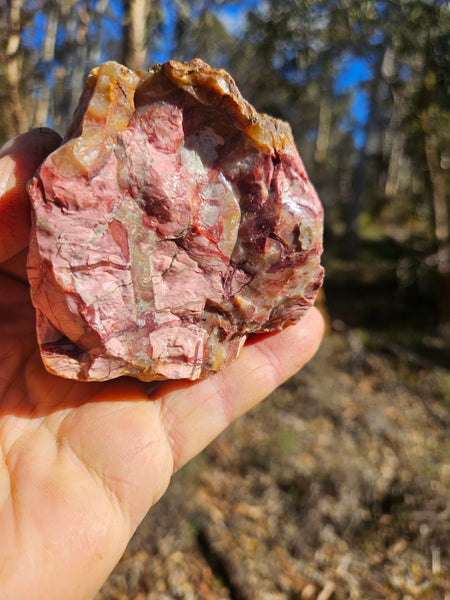 Polished Brecciated Pink Opal  POP196