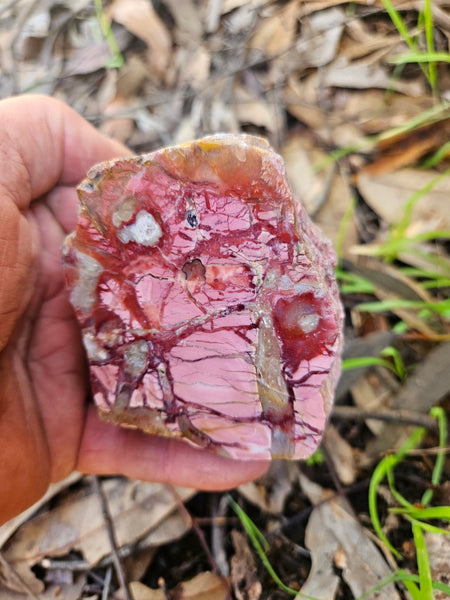 Polished Brecciated Pink Opal  POP196