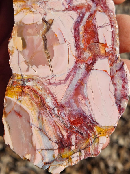 Polished Brecciated Pink Opal  POP197