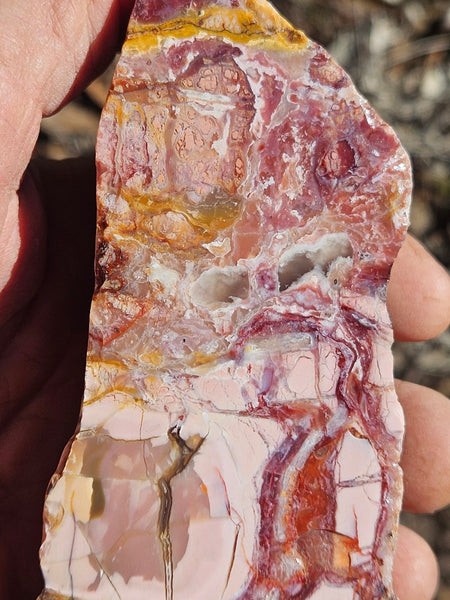 Polished Brecciated Pink Opal  POP197