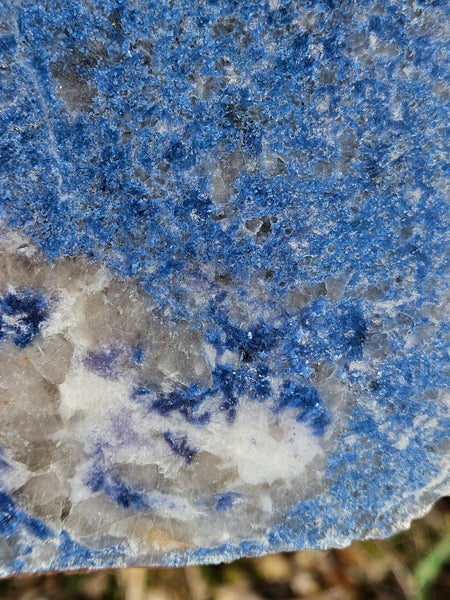 Polished Blue Lepidolite slab BL255