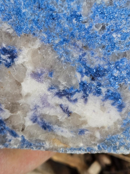 Polished Blue Lepidolite slab BL255