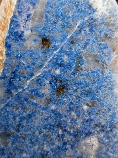 Polished Blue Lepidolite slab BL255