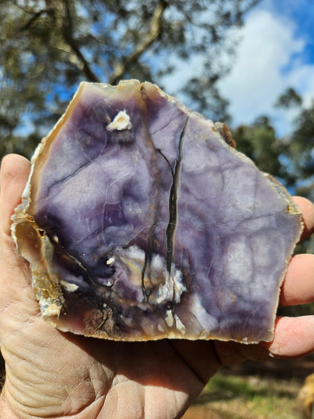 Purple Chalcedony.