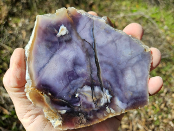 Purple Chalcedony  PU138