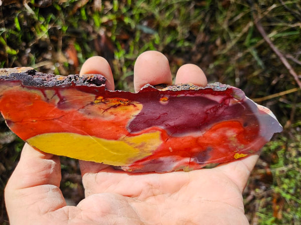 Polished Mookaite slab MK499