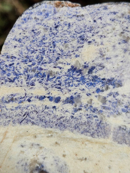 Polished Blue Lepidolite slab BL256