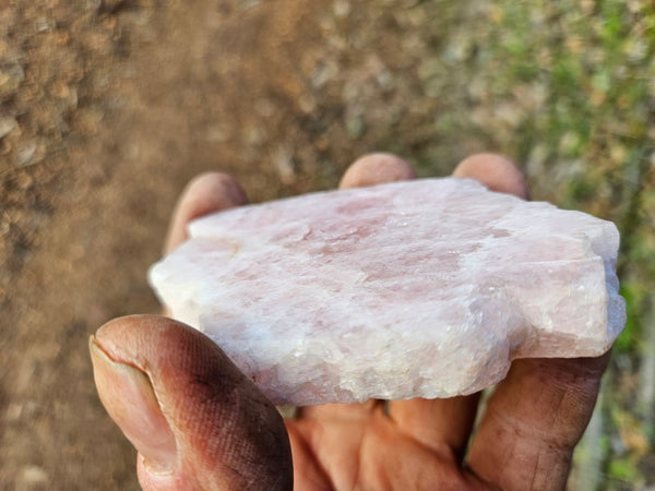 Polished Pink Beryl slab BY142