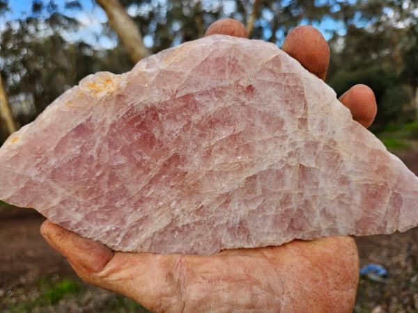 Polished Pink Beryl slab BY143