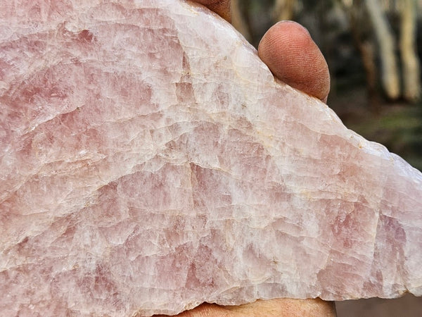 Polished Pink Beryl slab BY143