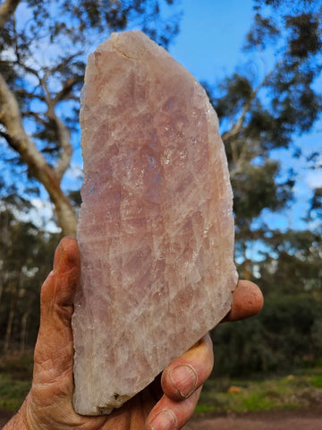 Polished Pink Beryl slab BY144