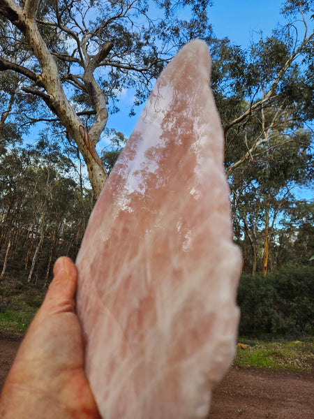 Polished Pink Beryl slab BY145