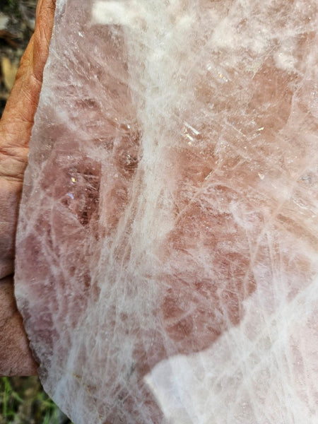 Polished Pink Beryl slab BY145