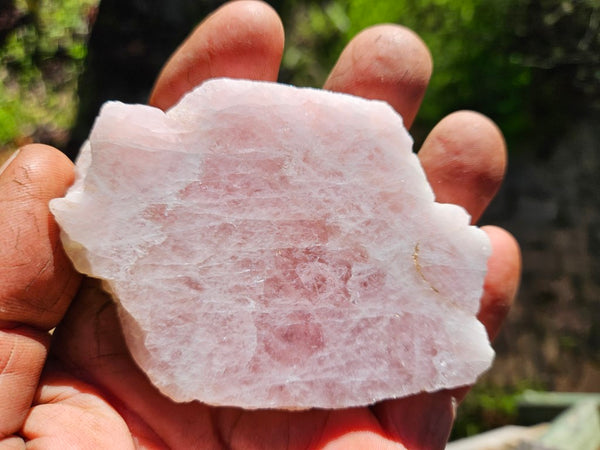 Polished Pink Beryl slab BY142