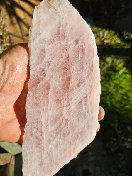 Polished Pink Beryl slab BY144