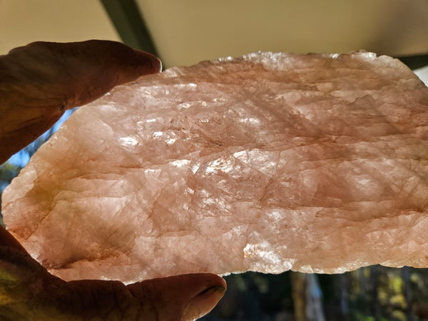 Polished Pink Beryl slab BY144