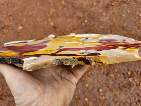 Polished Mookaite slab MK503