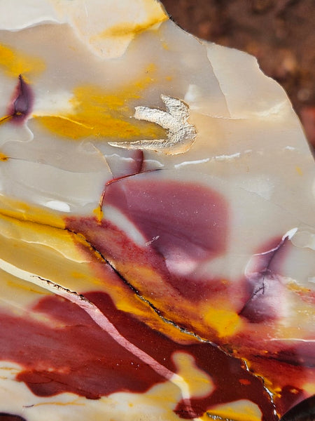 Polished Mookaite slab MK503