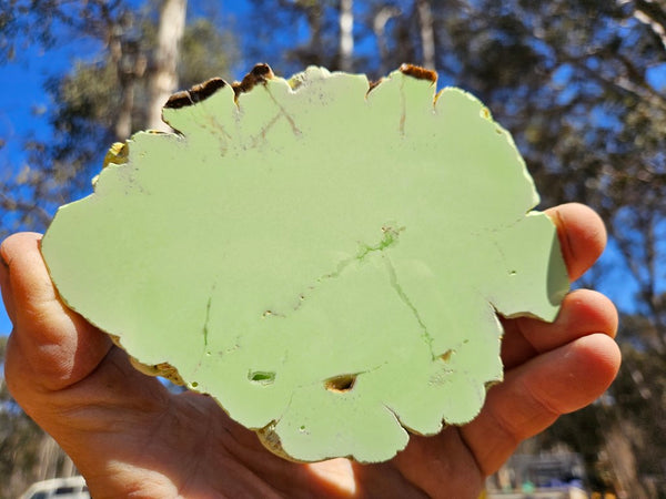 Polished Magnesite slab. MAP210