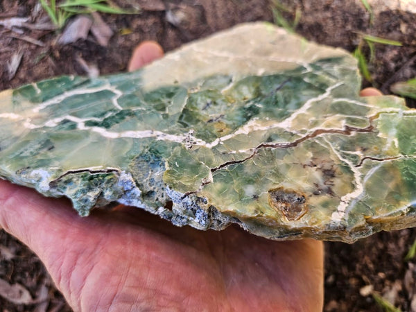 Polished Green Opal slab GRN106