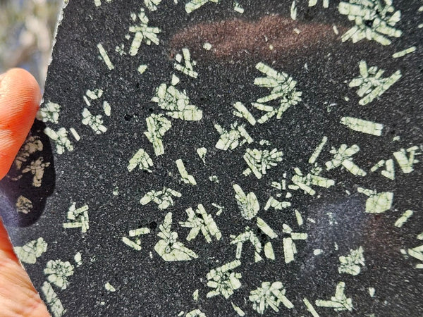 Polished Chinese Writing Stone slab CW131