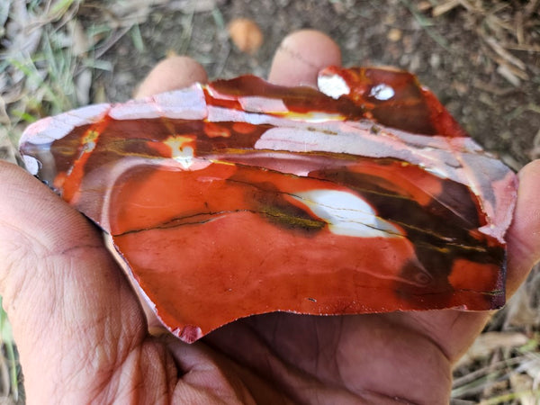 Polished Mookaite slab MK507