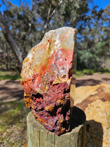 Polished Killaloe Opal slab KO102