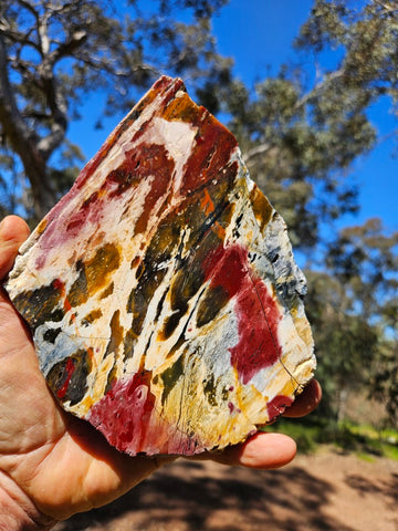 Polished Killaloe Opal slab KO104