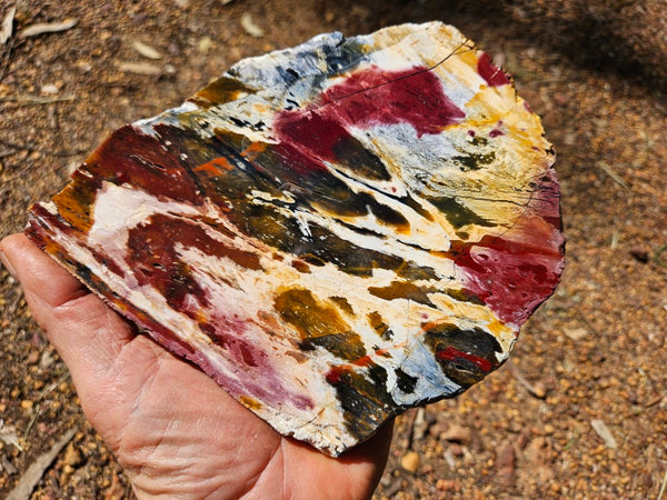 Polished Killaloe Opal slab KO104