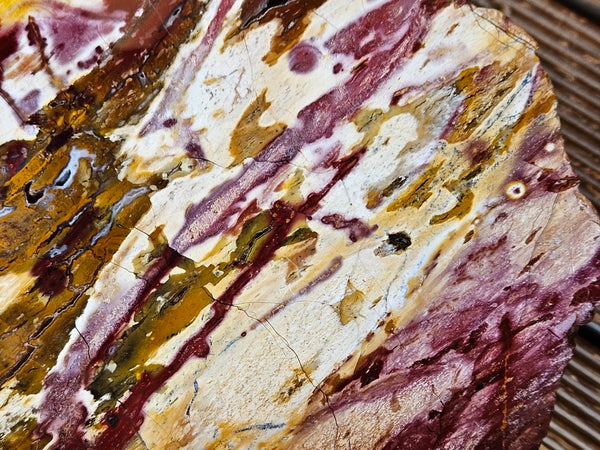 Polished Killaloe Opal slab KO103