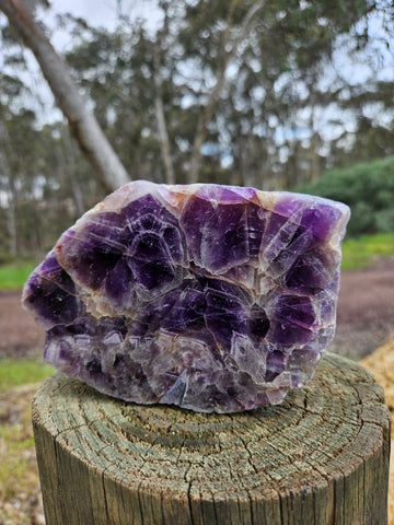 Polished  Amethyst. Rwanda AMP113