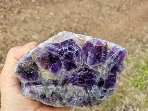 Polished  Amethyst. Rwanda AMP113