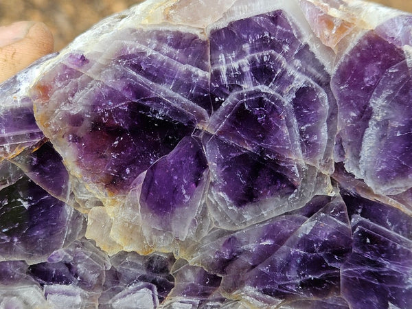 Polished  Amethyst. Rwanda AMP113