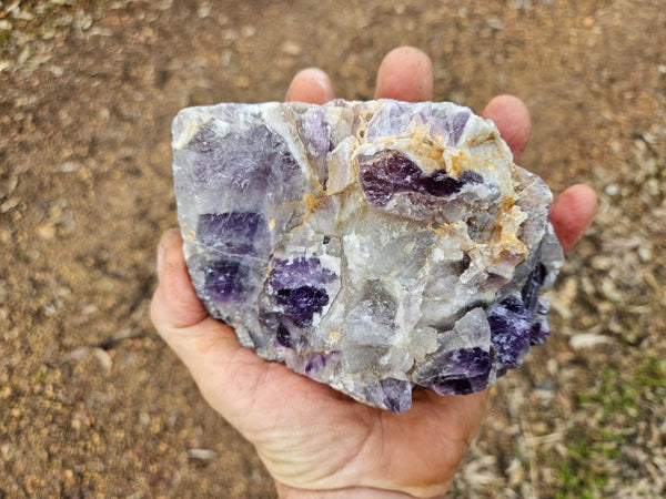 Polished  Amethyst. Rwanda AMP113