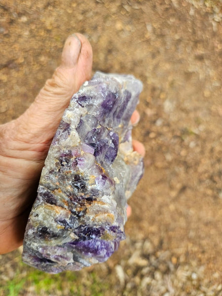 Polished  Amethyst. Rwanda AMP113