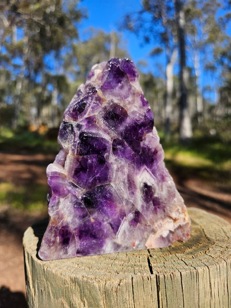 Polished  Amethyst. Rwanda AMP111