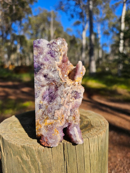 Polished  Amethyst. Rwanda AMP111